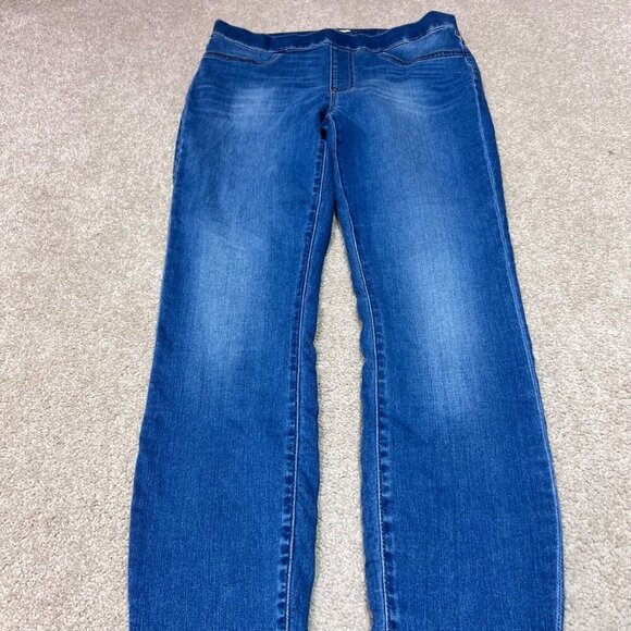 Tommy Hilfiger Jegging Blue Pull On Faux Front Pockets Women’s Size 12 - Picture 8 of 11